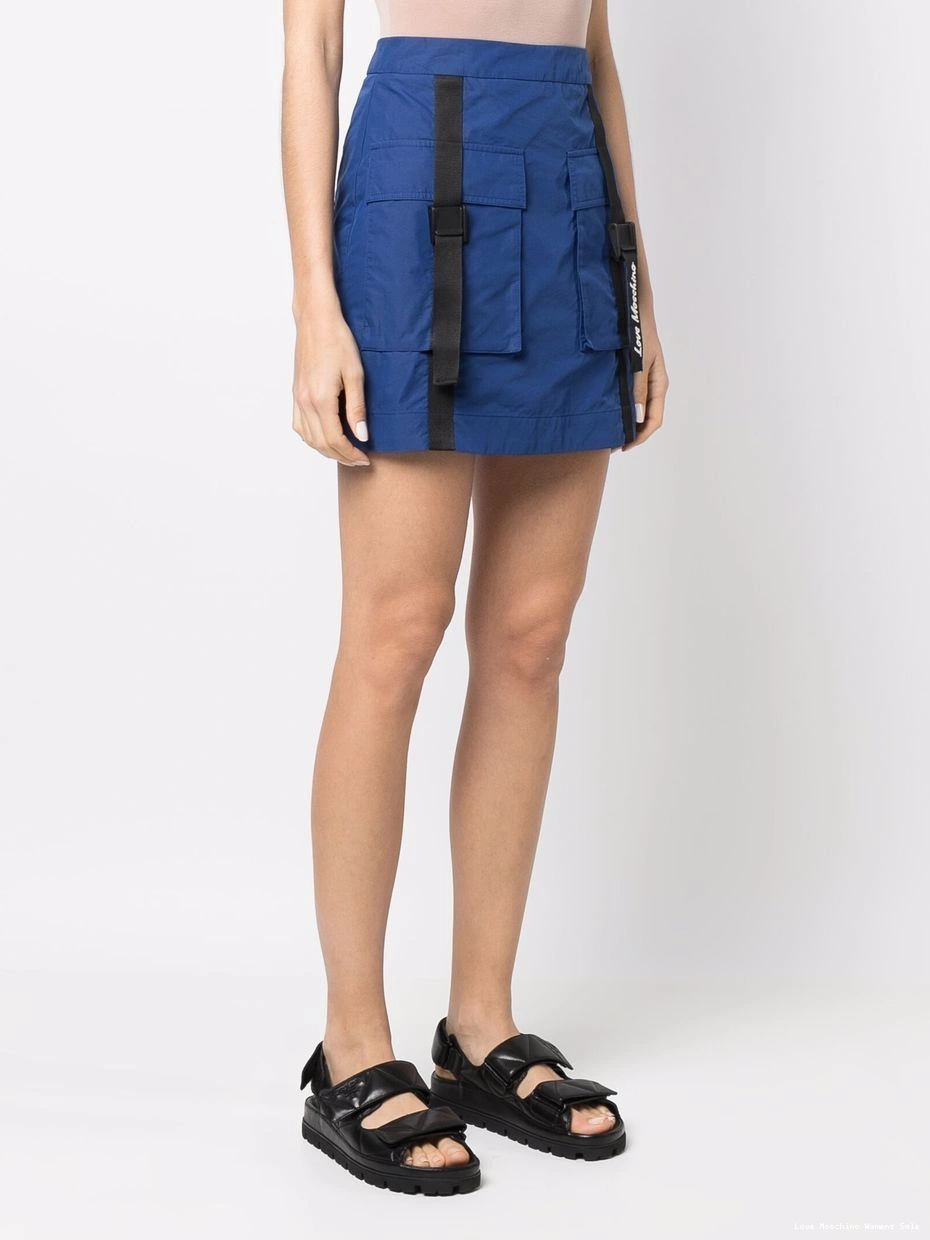 Cheap Love skirt Moschino Women cargo high-waisted 0502